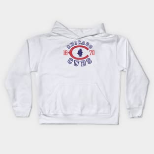 Vintage Chicago Cubs Kids Hoodie